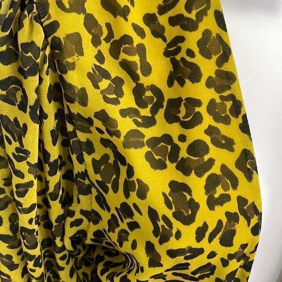 Sweet Pea New York & Company by Stacy Frati Animal Print Blouse - Picture 5 of 10